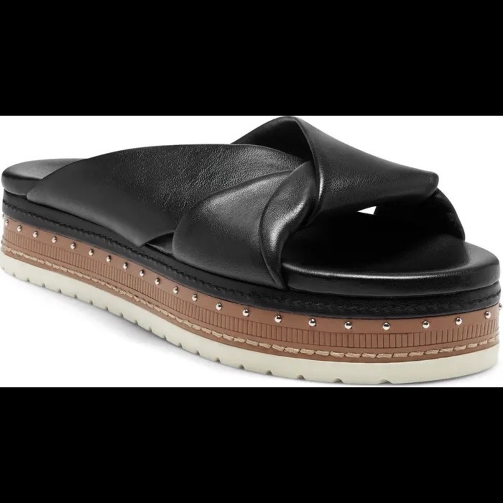 Vince Camuto Studded Slides